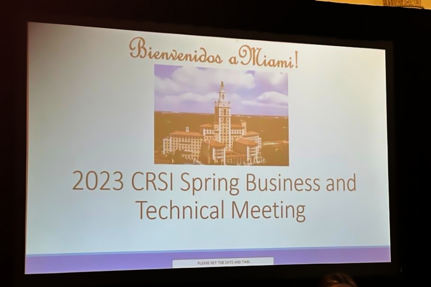 MEP @ CRSI's Spring Business and Technical Meeting in Miami 3